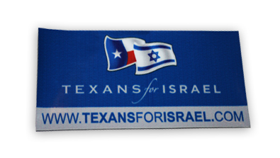 Texans For Israel - Magnet